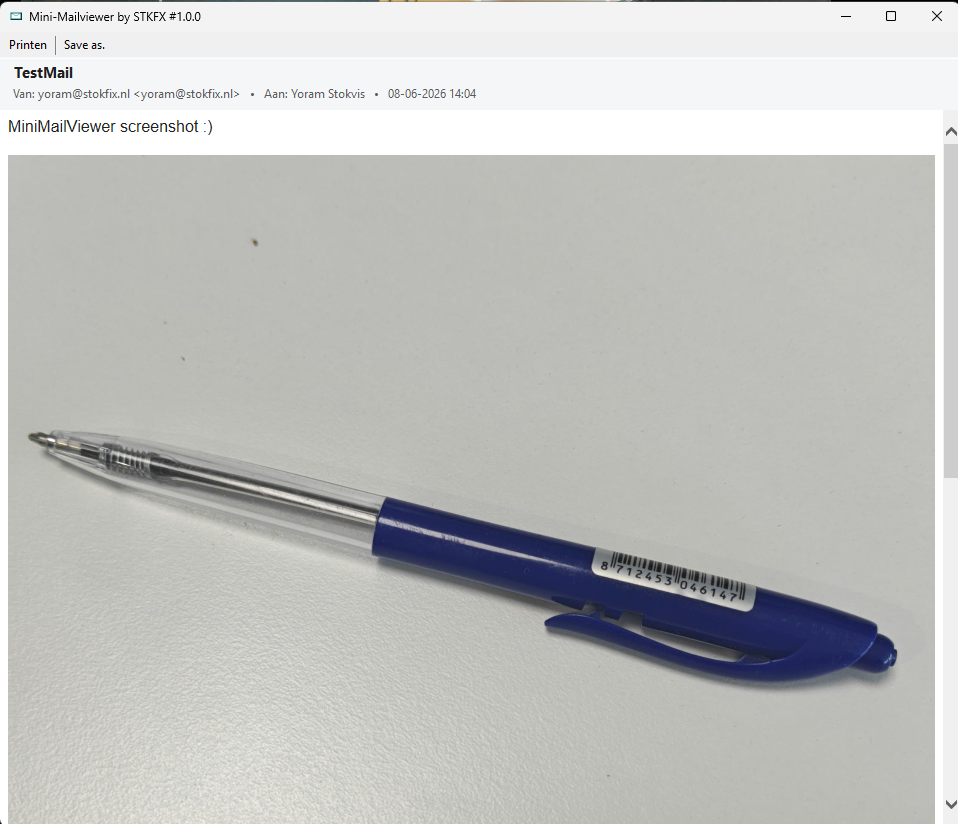 Mini Mail Viewer